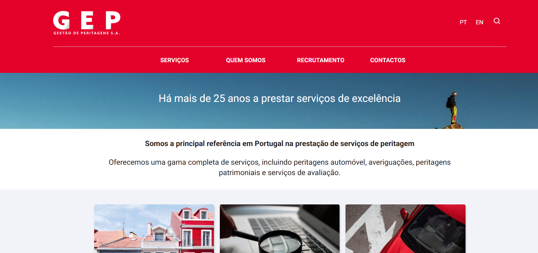 GEP Banner screenshot